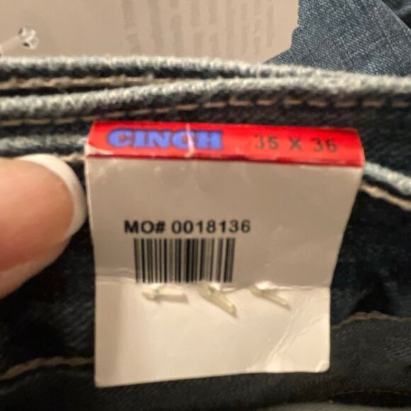 Cinch Silver Men’s Western/Cowboy/Work Pants - Picture 9 of 13